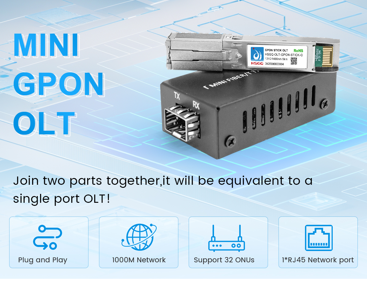 small gpon olt Маленький GPON OLT
