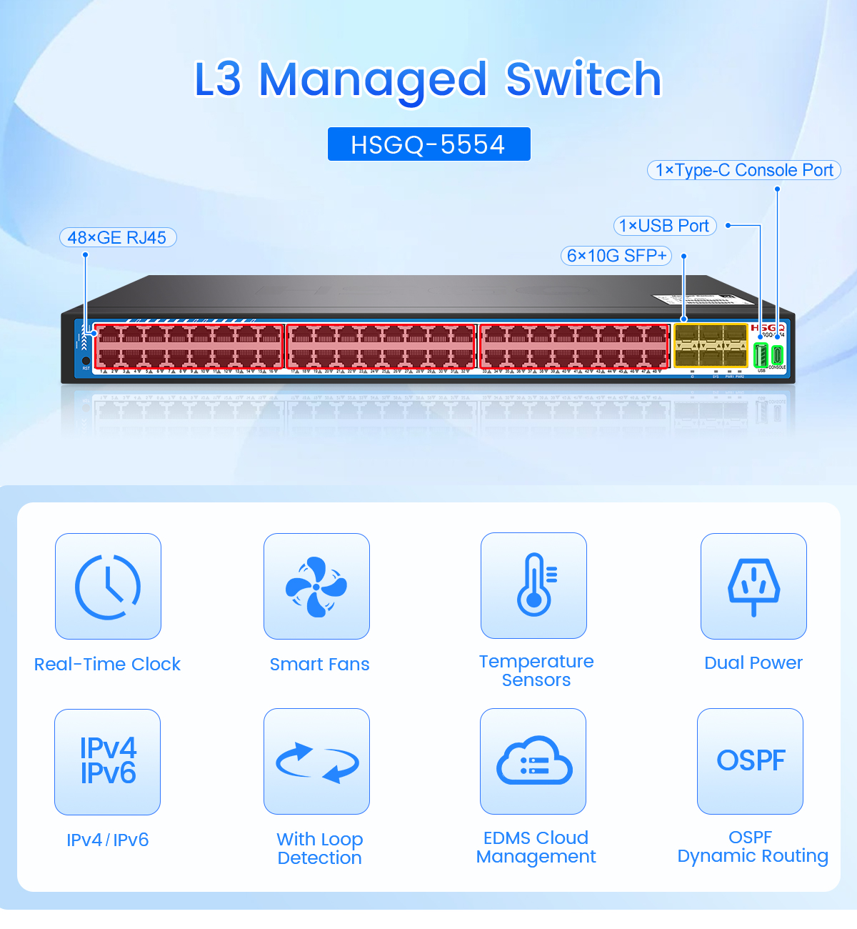 poe switch setup переключатель PoE уровня 3