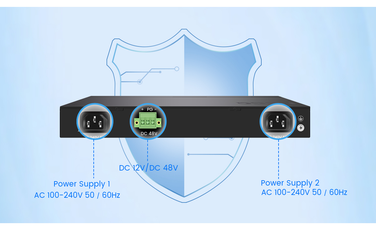 black poe switch for reolink camera открытый переключатель PoE