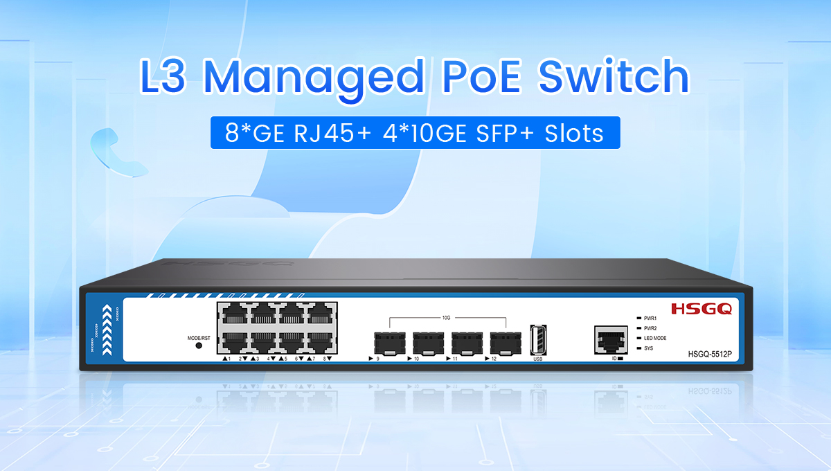 8*port managed poe switch переключатель PoE