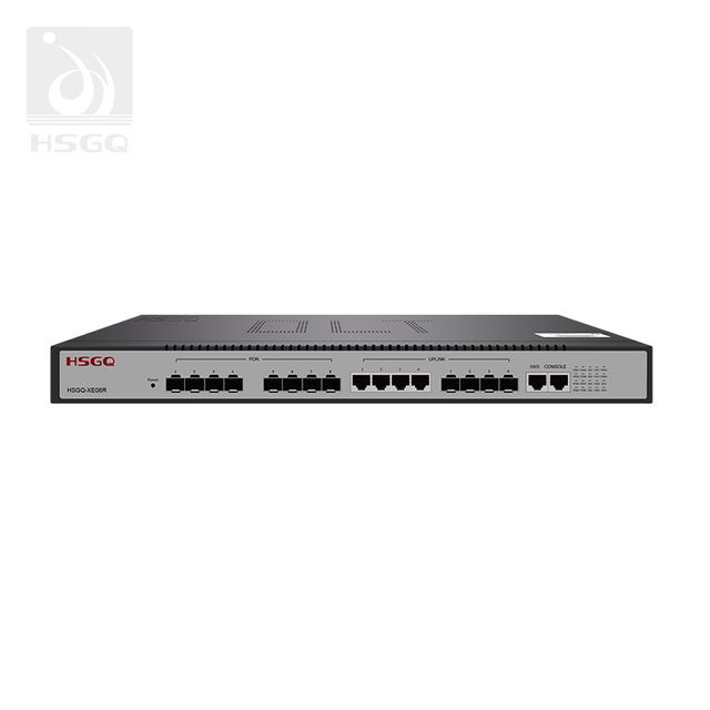 8-портовый Ftth-доступ Epon OLT Black