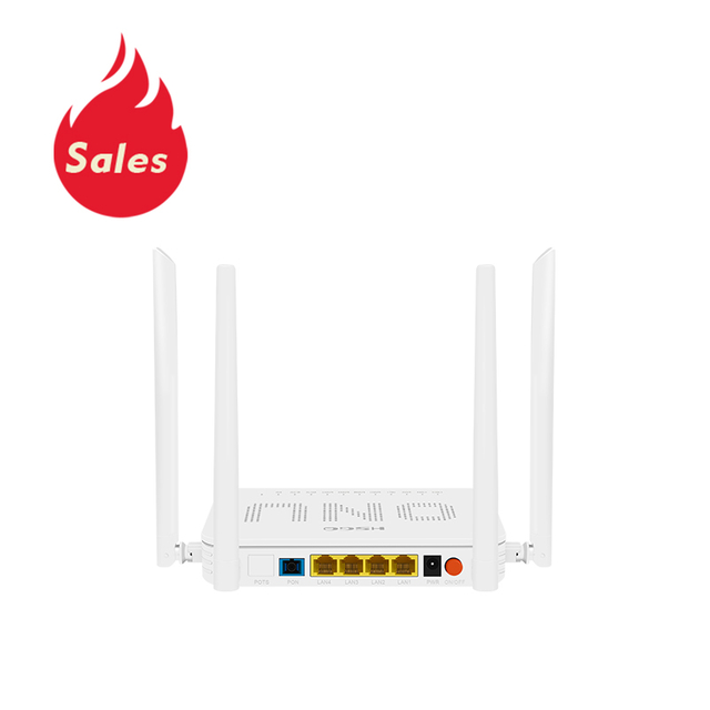 4GE+2,4G+5,8G (1200 м) WiFi XPON ONU