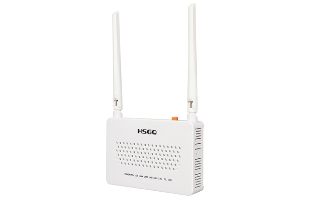 1GE+3FE+1POTS+1USB+2.4G Wi-Fi(300M)XPON ONU