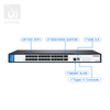 Коммутатор центра обработки данных SFP 10G*24 порта 